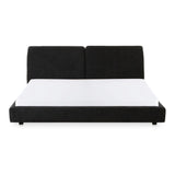 Zeppelin Wood Black Bed Beds LOOMLAN By Moe's Home