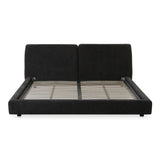 Zeppelin Wood Black Bed Beds LOOMLAN By Moe's Home