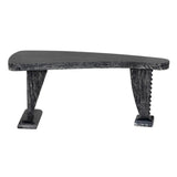 Zigmund Desk or Unique Curved Shape Console Table Console Tables LOOMLAN By Noir