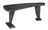 Zigmund Desk or Unique Curved Shape Console Table Console Tables LOOMLAN By Noir