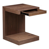 Zio Wood Square Accent Table Side Tables LOOMLAN By Moe's Home