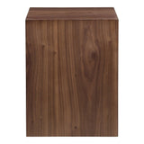 Zio Wood Square Accent Table Side Tables LOOMLAN By Moe's Home