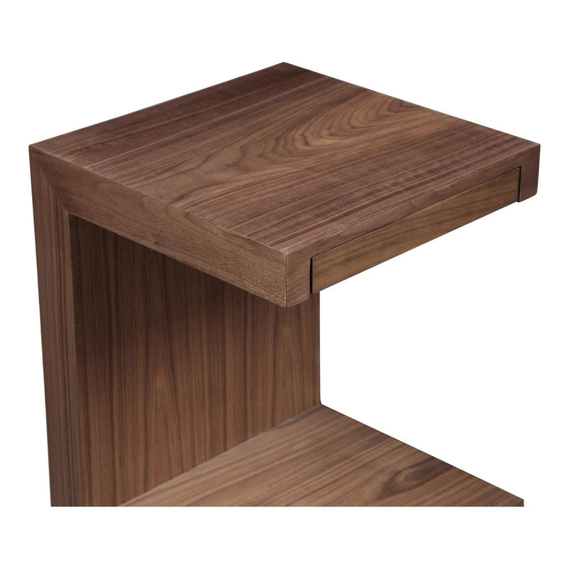 Zio Wood Square Accent Table Side Tables LOOMLAN By Moe's Home