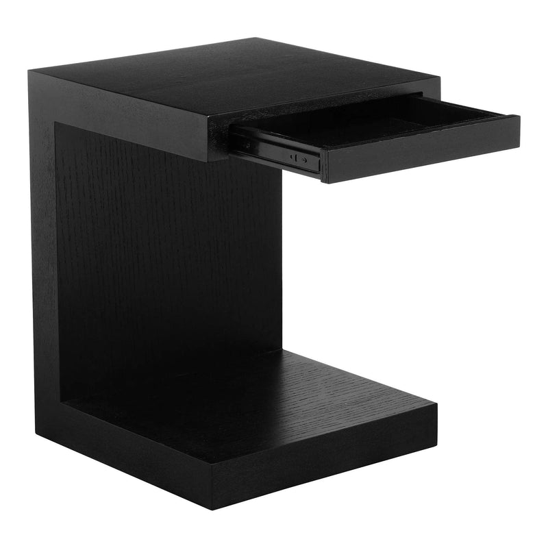 Zio Wood Square Accent Table Side Tables LOOMLAN By Moe's Home