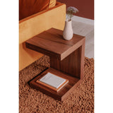 Zio Wood Square Accent Table Side Tables LOOMLAN By Moe's Home