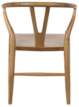 Zola Natural Wood Armless Chair Club Chairs LOOMLAN By Noir