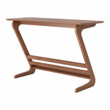 Zoroastria Desk Walnut Home Office Desks LOOMLAN By Zuo Modern