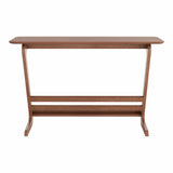 Zoroastria Desk Walnut Home Office Desks LOOMLAN By Zuo Modern