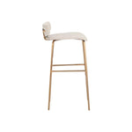 Lorelei Leather Barstool - LOOMLAN - Bar Stools