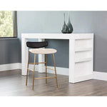 Lorelei Leather Counter Stool - LOOMLAN - Counter Stools