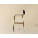 Lorelei Leather Counter Stool - LOOMLAN - Counter Stools