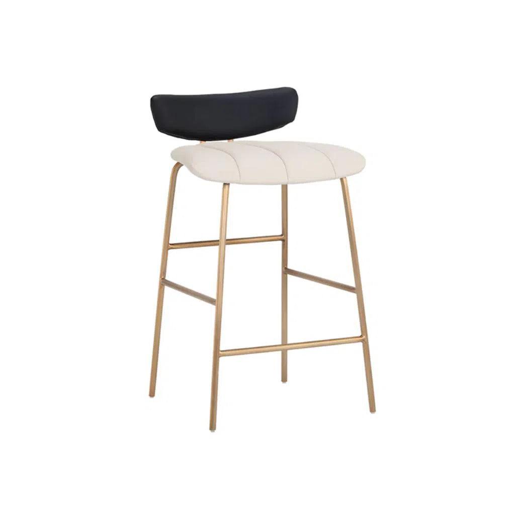 Lorelei Leather Counter Stool - LOOMLAN - Counter Stools