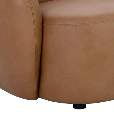 Lorne Sofa - Top Grain Butternut Leather - LOOMLAN - SUNPAN - Sofas & Loveseats