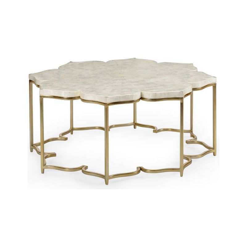 Lotus Flower Style Cocktail Table - LOOMLAN - Chelsea House - Coffee Tables