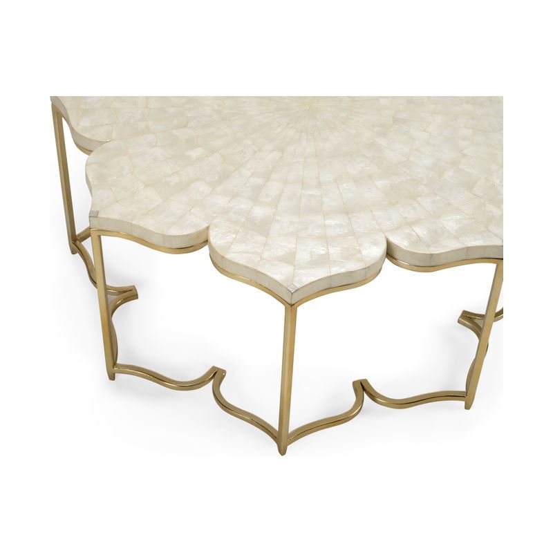 Lotus Flower Style Cocktail Table - LOOMLAN - Chelsea House - Coffee Tables