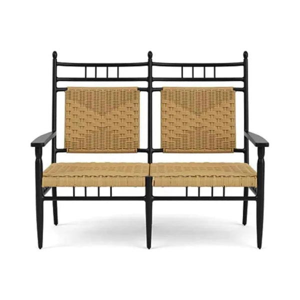 Low Country Cushionless Settee - LOOMLAN - Lloyd Flanders - Outdoor Lounge Sets