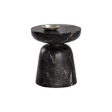 Lucida Concrete Outdoor Round End Table - LOOMLAN - SUNPAN - Outdoor Side Tables