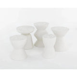 Lucida Concrete Outdoor Round End Table - LOOMLAN - SUNPAN - Outdoor Side Tables
