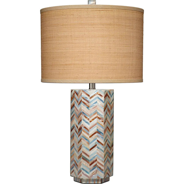 Lucille Mother Of Pearl Table Lamp By Jamie Young - LOOMLAN - Jamie Young - Table Lamps