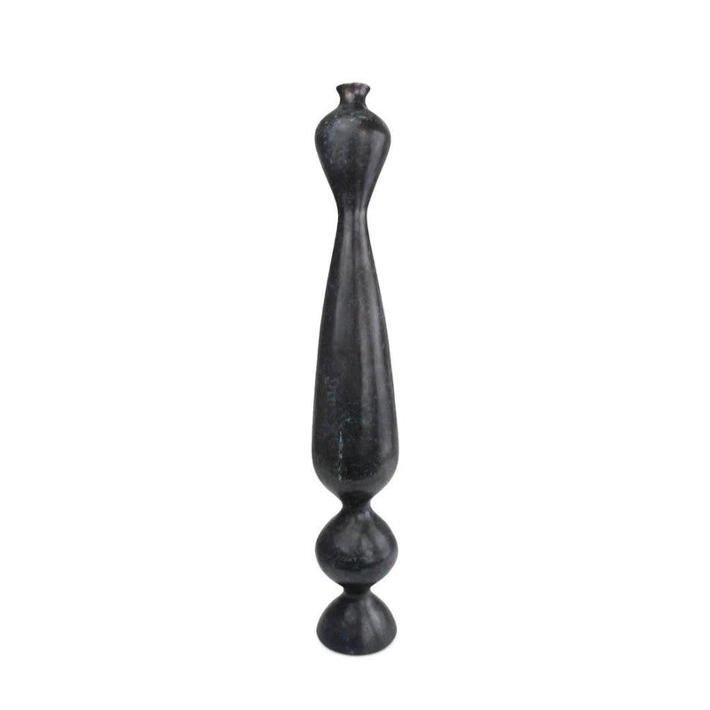 Luganzo Large Bronze Vase - LOOMLAN - Currey & Co - Vases & Jars