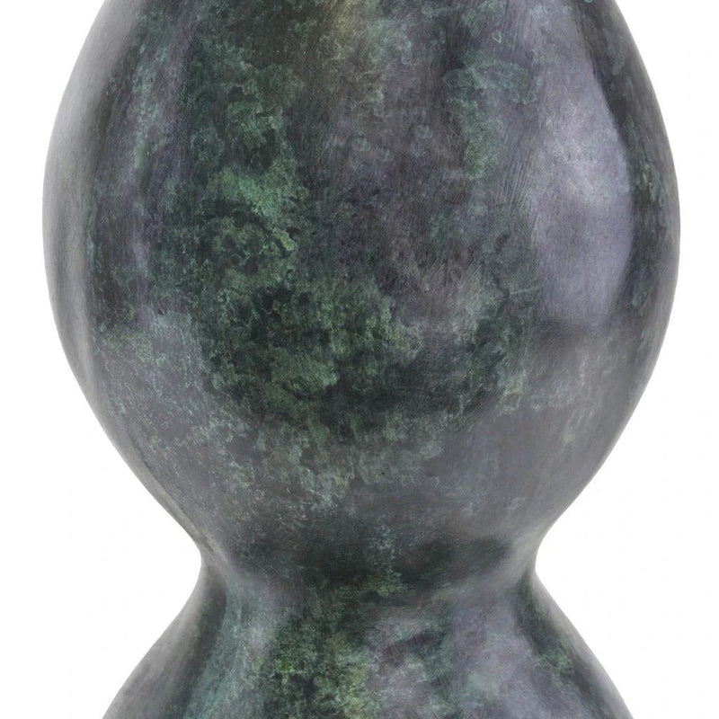 Luganzo Medium Bronze Vase - LOOMLAN - Currey & Co - Vases & Jars