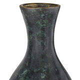 Luganzo Medium Bronze Vase - LOOMLAN - Currey & Co - Vases & Jars