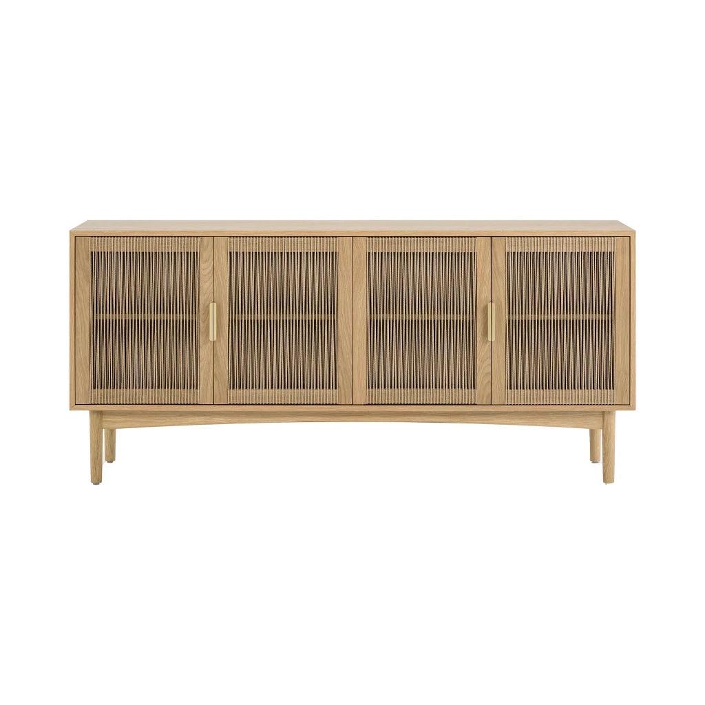 Lumina Wooden 4 Door Sideboard - LOOMLAN - LH Imports - Sideboards