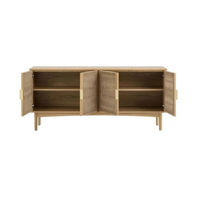 Lumina Wooden 4 Door Sideboard - LOOMLAN - LH Imports - Sideboards