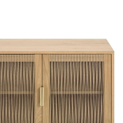 Lumina Wooden 4 Door Sideboard - LOOMLAN - LH Imports - Sideboards