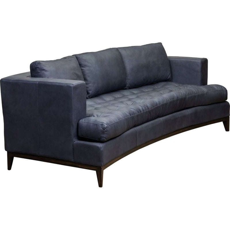 Luna Modern Comfort Leather Sofa - LOOMLAN - Olivia + Quinn - Sofas & Loveseats