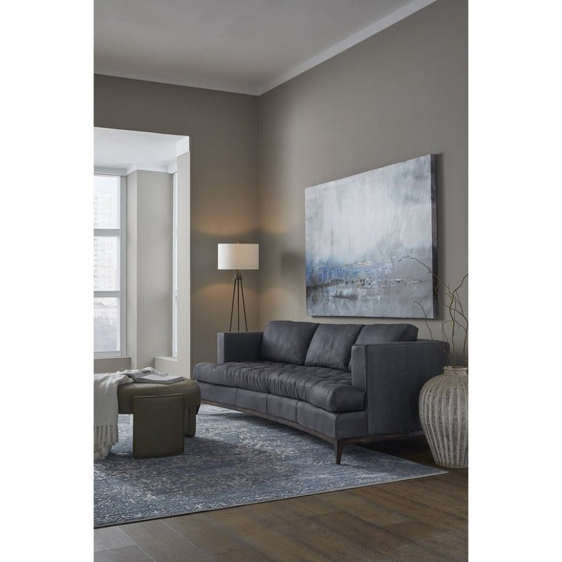 Luna Modern Comfort Leather Sofa - LOOMLAN - Olivia + Quinn - Sofas & Loveseats