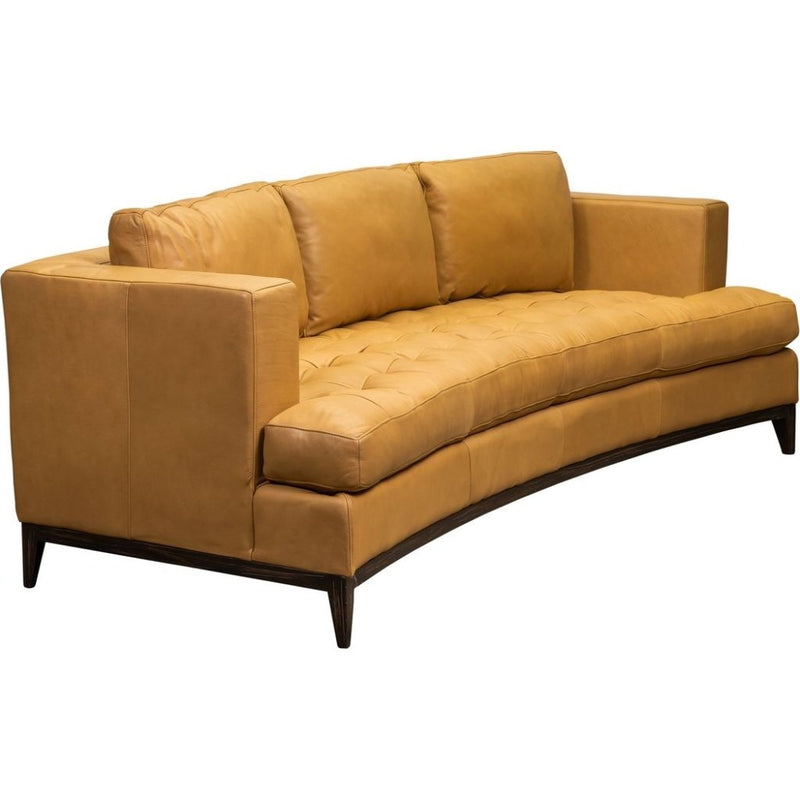 Luna Modern Comfort Leather Sofa - LOOMLAN - Olivia + Quinn - Sofas & Loveseats