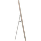 Luxe Free - Standing Mirror in Sand Linen - LOOMLAN - Diamond Sofa - Floor Mirrors