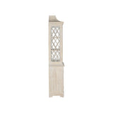 Lyford Cay Whitewashed Bamboo Bookcase - LOOMLAN - Chelsea House - Bookcases