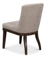 Lyra Fabric Armless Dining Chair - LOOMLAN - Sarreid - Dining Tables