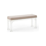 Madison Acrylic Made Bedroom Bench - LOOMLAN - Chelsea House - Bedroom Benches