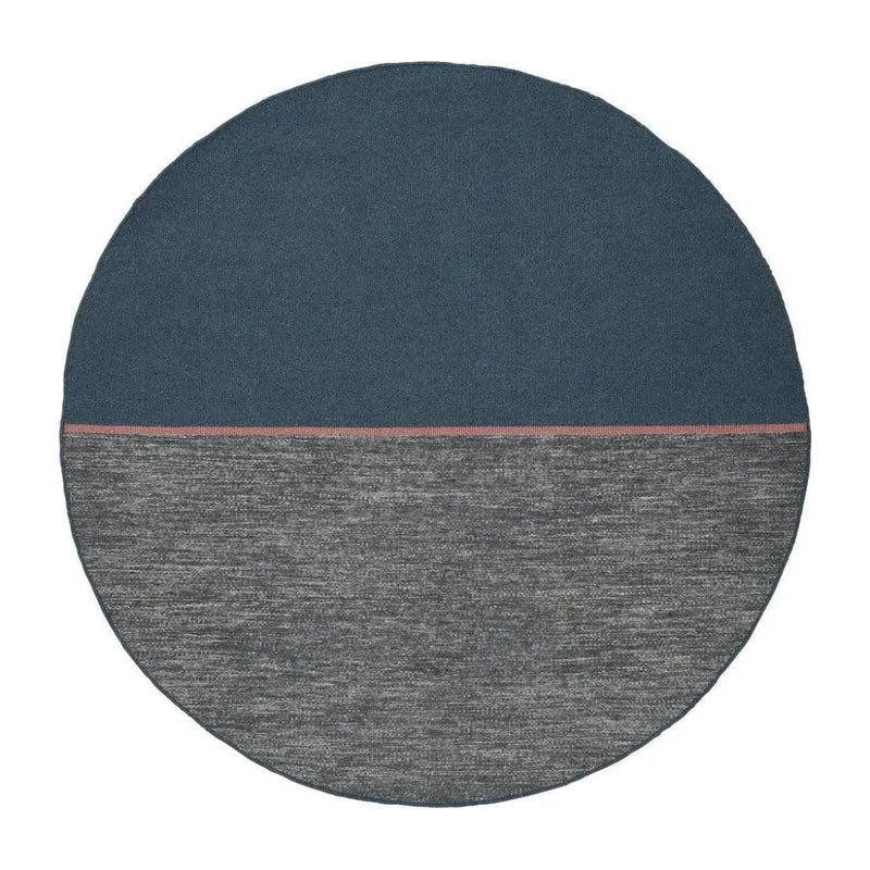 Magnetize Blue Wool Area Rug By Linie Design - LOOMLAN - Linie Design - Area Rugs