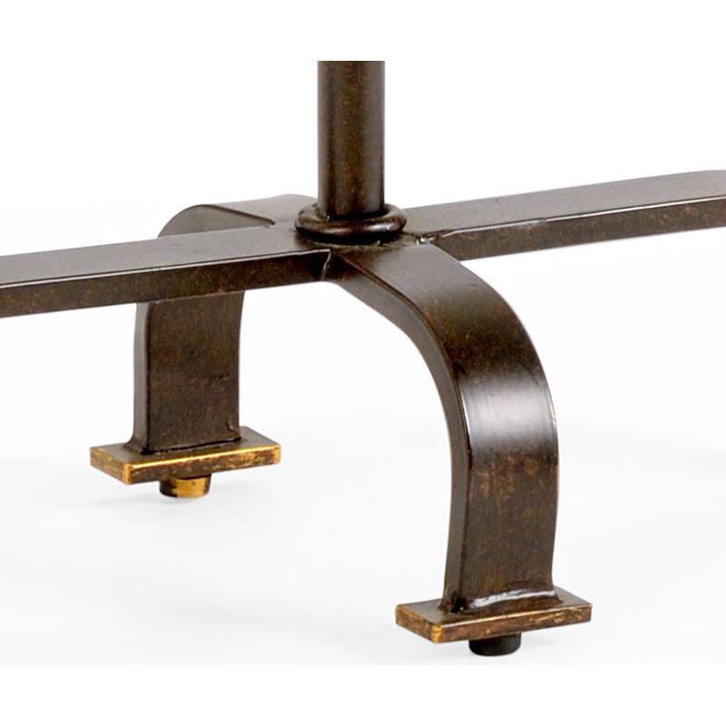 Magnolia Metal Made Oval Side Table - LOOMLAN - Chelsea House - Side Tables