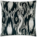 Maldives Domino Black Throw Pillow Insert - LOOMLAN - D.V. Kap - Throw Pillows