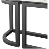 Malibu Aluminum Framed Outdoor Console Table - LOOMLAN - Sunset West - Outdoor Console Tables