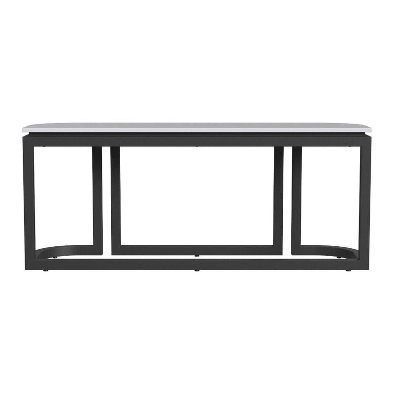 Malibu Aluminum Framed Outdoor Console Table - LOOMLAN - Sunset West - Outdoor Console Tables