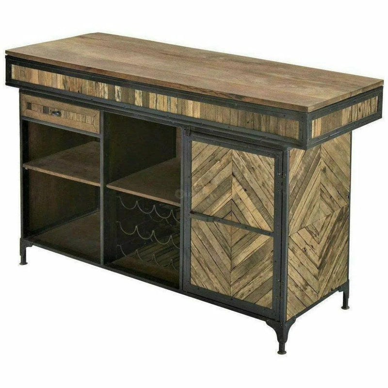 Mancave Home Bar Island Server Counter Jack - LOOMLAN - LOOMLAN - Home Bar Islands