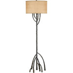 Mangrove Bronze Floor Lamp - LOOMLAN - Currey & Co - Floor Lamps