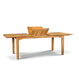 Manorhouse Teak Patio Rectangular Dining Set 7PC - LOOMLAN - HiTeak - Outdoor Dining Sets