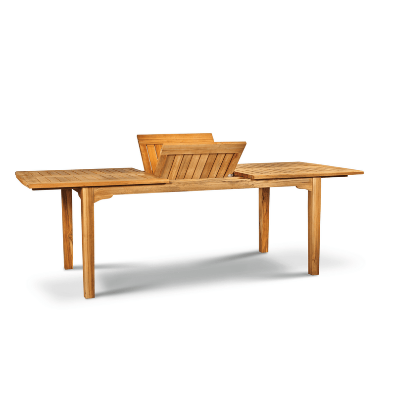 Manorhouse Teak Patio Rectangular Dining Set 7PC - LOOMLAN - HiTeak - Outdoor Dining Sets