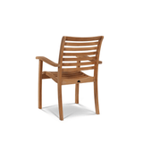 Manorhouse Teak Patio Rectangular Dining Set 7PC - LOOMLAN - HiTeak - Outdoor Dining Sets