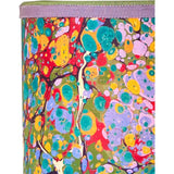 Marble Multi - Color Paper Drum Chandelier Shade - LOOMLAN - Currey & Co - Chandeliers