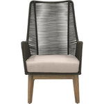 Marco Polo Lounge Chair - Grey Outdoor Lounge Chair - LOOMLAN - Seasonal Living - Outdoor Lounge Chairs