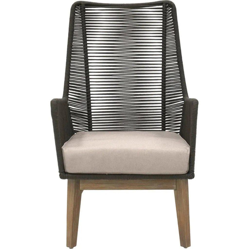 Marco Polo Lounge Chair - Grey Outdoor Lounge Chair - LOOMLAN - Seasonal Living - Outdoor Lounge Chairs