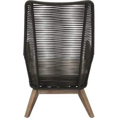 Marco Polo Lounge Chair - Grey Outdoor Lounge Chair - LOOMLAN - Seasonal Living - Outdoor Lounge Chairs